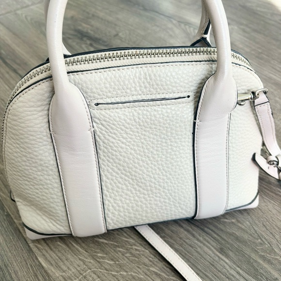 Coach Beige Leather Crossbody Bag - Picture 4 of 12